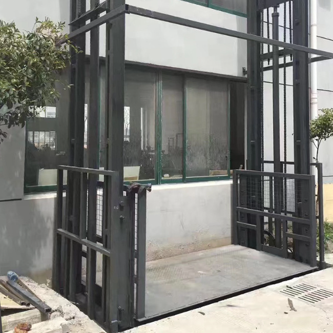 龙海5吨室外升降货梯